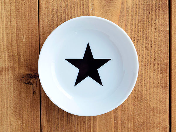 Estmarc White Mini Plates Set of 4 - Star