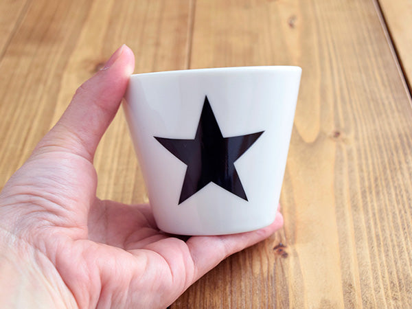 Estmarc White Mugs Set of 4 - Star