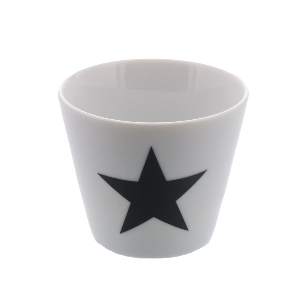 Estmarc White Mugs Set of 4 - Star