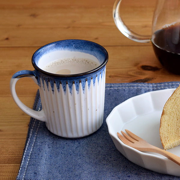Estmarc Iceburg Blue and White Mug