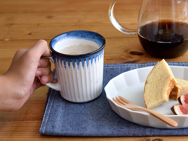 Estmarc Iceburg Blue and White Mug