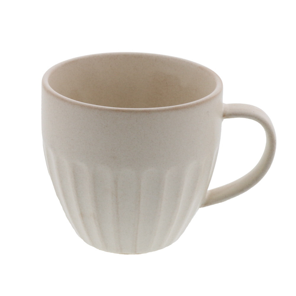 Estmarc BlurMug Stripe Relief Mug - Beige