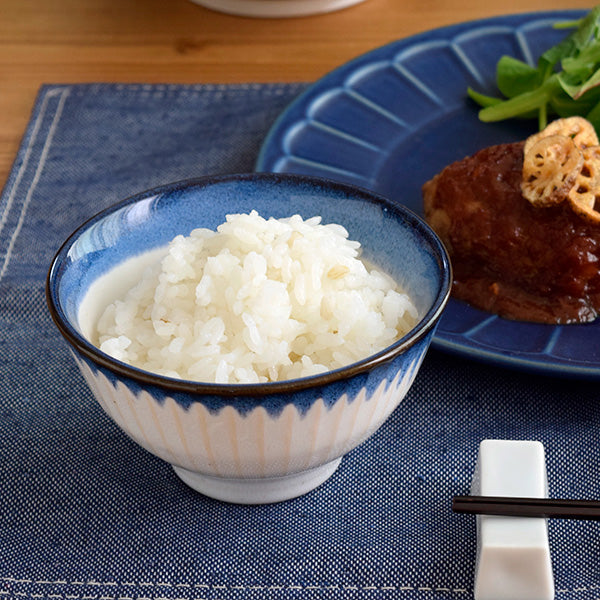 Iceberg Blue and White Rice Bowl Set of 2
