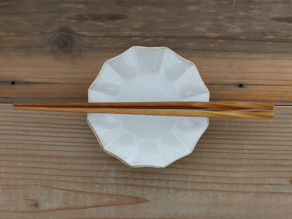 Rinka 4.2" Handmade Ceramic Condiment Dish Set of 4 - Milky White