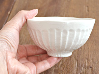 Shinogi 4.4" Rice Bowls Set of 4 - White