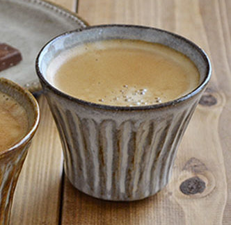 Shinogi 3.5" Ceramic Tumblers Set of 4 - Gray