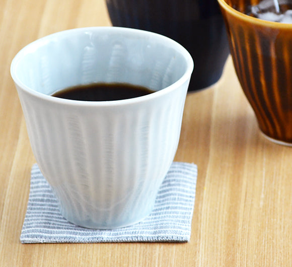 Shinogi Shochu Cups Set of 4 Made in Japan - Gray
