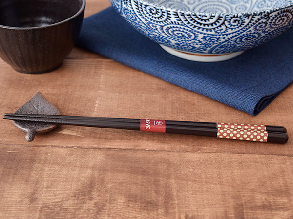 Polka Dot Chopsticks Dishwasher Safe Set of 3 - Assorted Colors