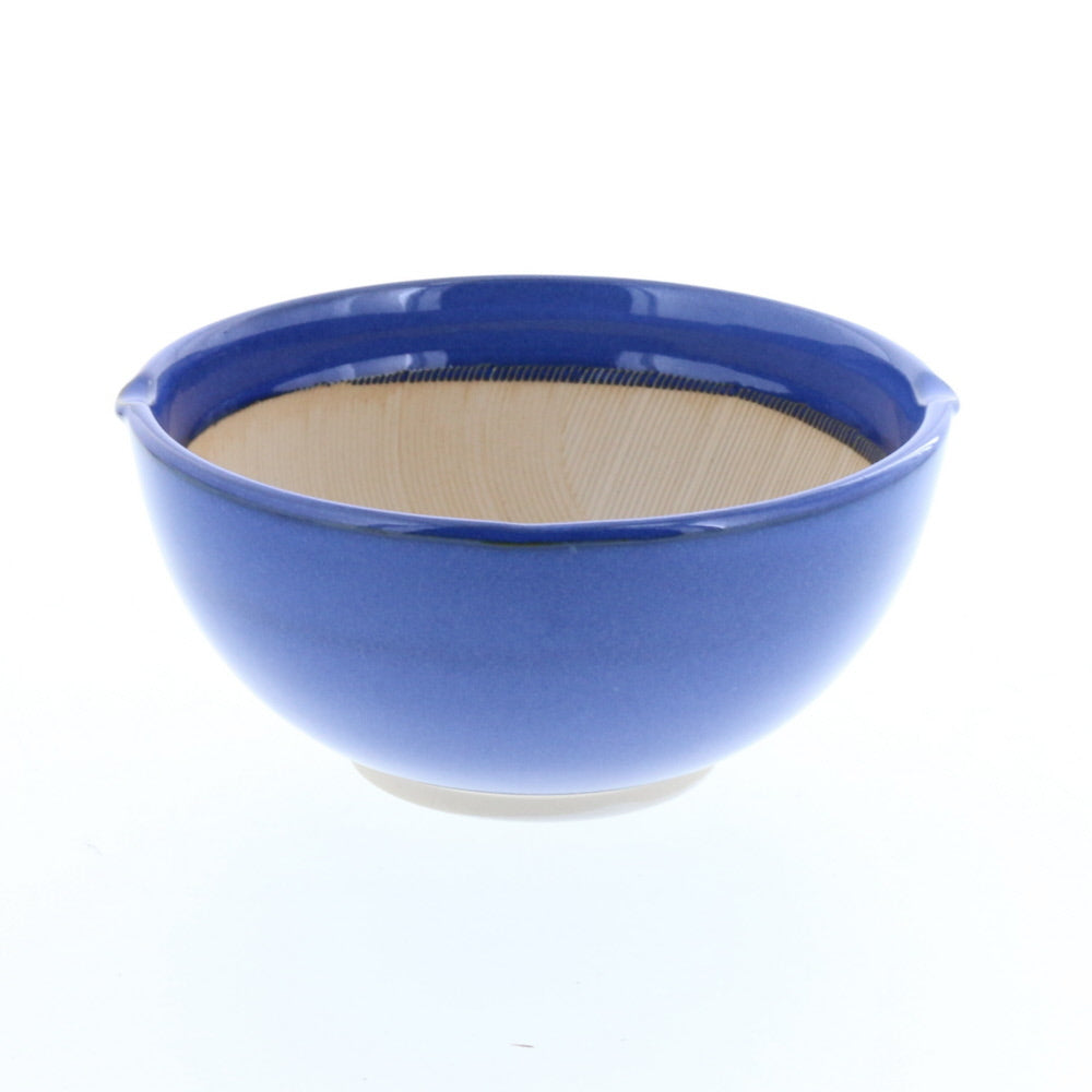 Hamon 8.1" Ripple Ridge Mortar (Suribachi) - Blue