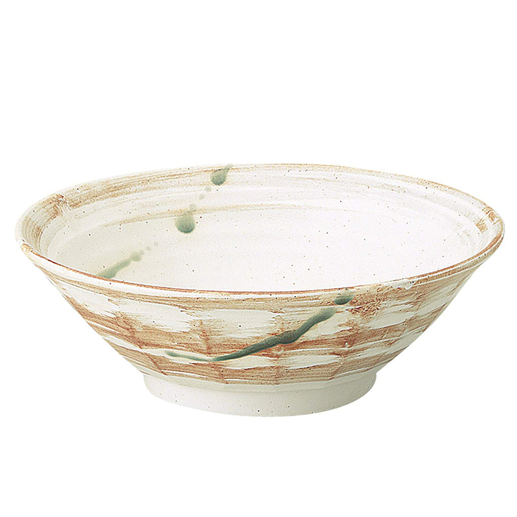 45 oz Ramen, Donburi Bowl Artistic Pattern Bowl with Scraped Surface