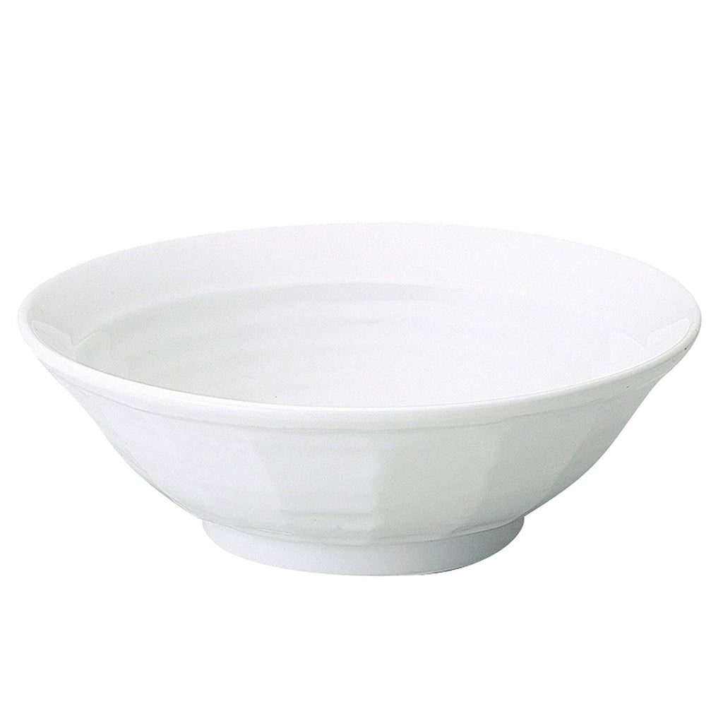 45 oz Ramen, Donburi Bowl Clean White Color with Scraped Surface