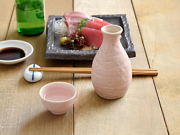 Sakura Sake Gift Set - Sake Bottle and 2 Sake Cups