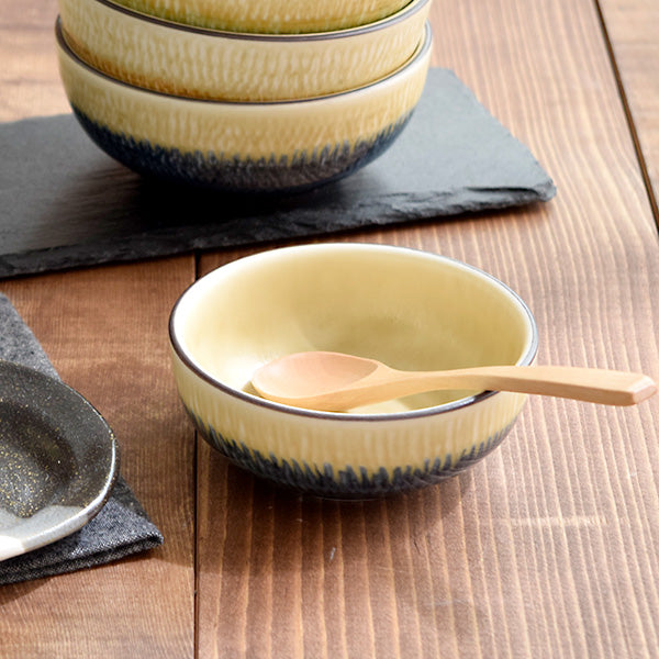 RURI 3.1" Small Kobachi Bowls Set of 4 - Yellow/Blue