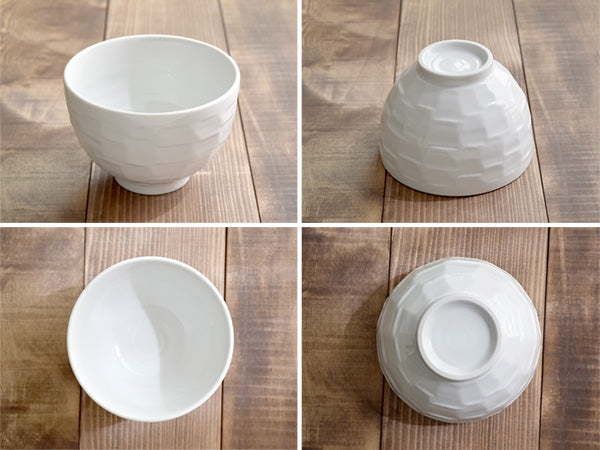 Sogi 5.7" Donburi Bowls Set of 4 - White