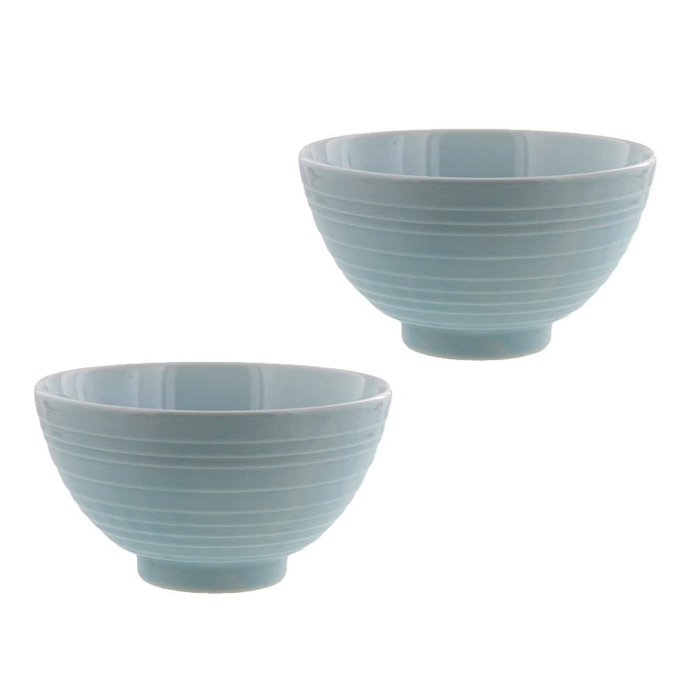 Rokurome 6.8" Donburi Bowls Set of 2 - Seihakuji