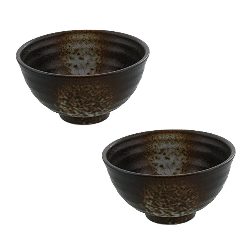 Black Rice Bowl Set of 2 - Medium