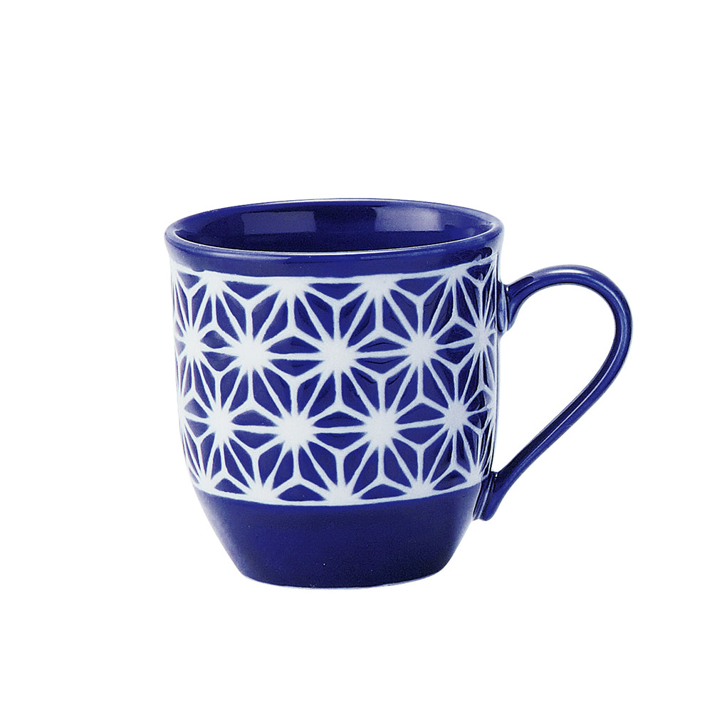 Light Weight Traditional Japanese Blue Mug