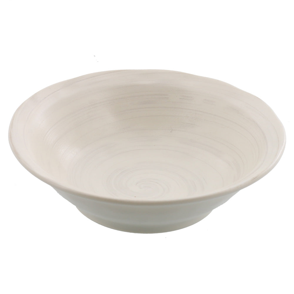 Cream Dessert Bowl Set of 4 - Spiral