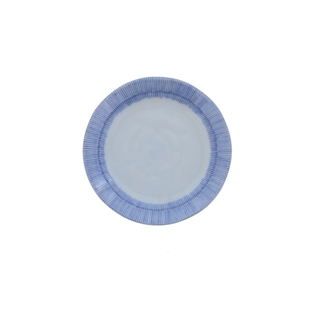 Tokusa 4-Piece Condiment Dish Set - Blue and White