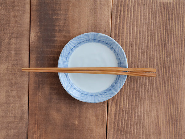 Tokusa 4-Piece Condiment Dish Set - Blue and White