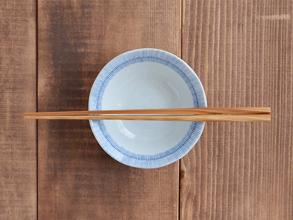 Tokusa 6-Piece Appetizer Bowl Kobachi Set - Blue and White