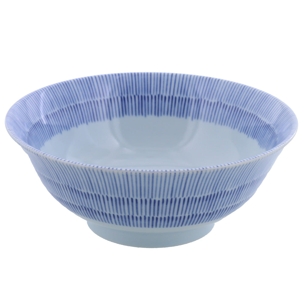 Ramen Donburi Bowl Set of 2 - Blue and White