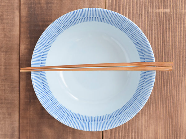 Ramen Donburi Bowl Set of 2 - Blue and White