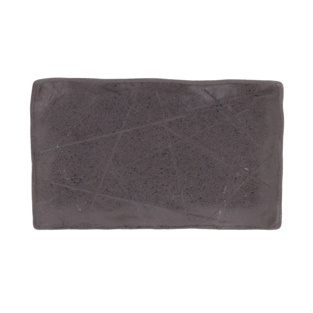 Appetizer Plate Set of 2 - Black/Tenmoku