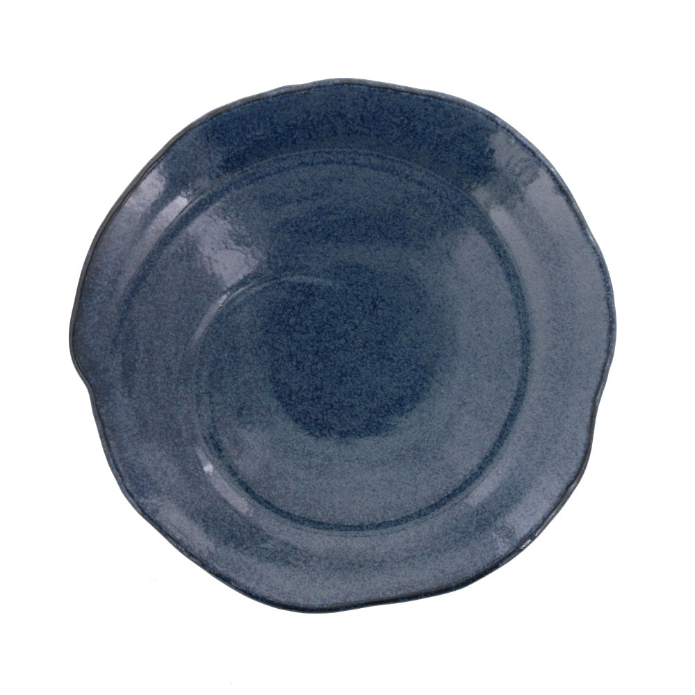 10.7" Swirl Dinner Plates Set of 2 - Dark Blue