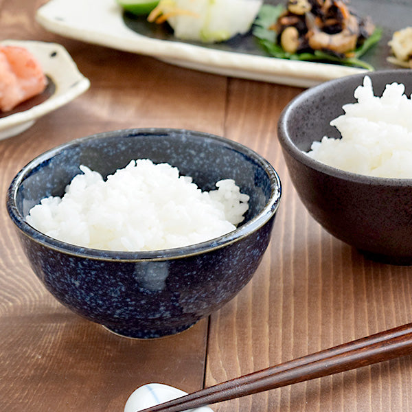 Yohen Kon Rice Bowl Set of 4 - Dark Blue