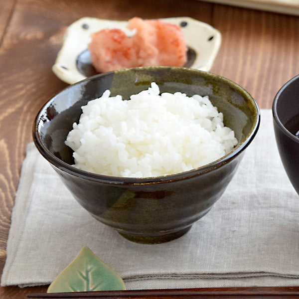 Ceramic Rice Bowl Set of 2 - Oribe