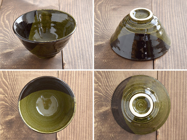 Ceramic Rice Bowl Set of 2 - Oribe
