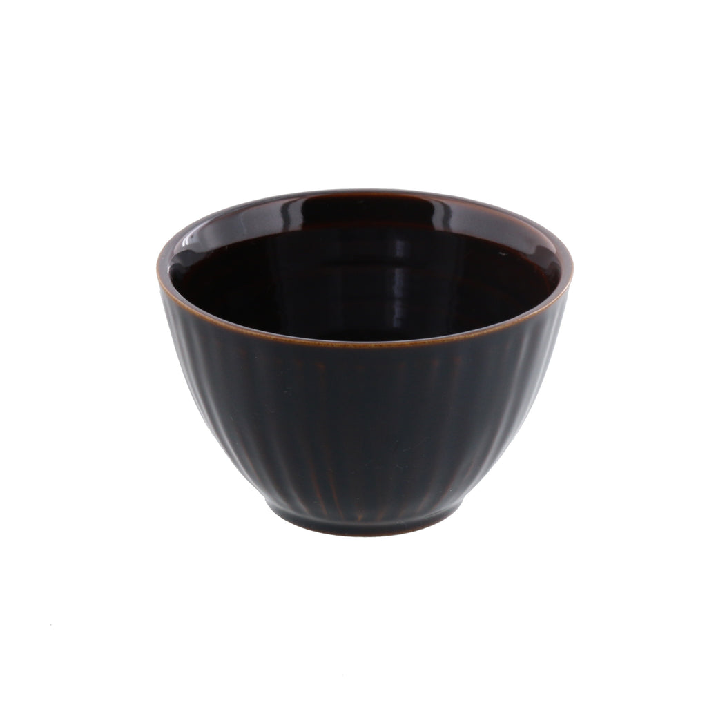 Small Japanese Bowl Set of 4 - Brown