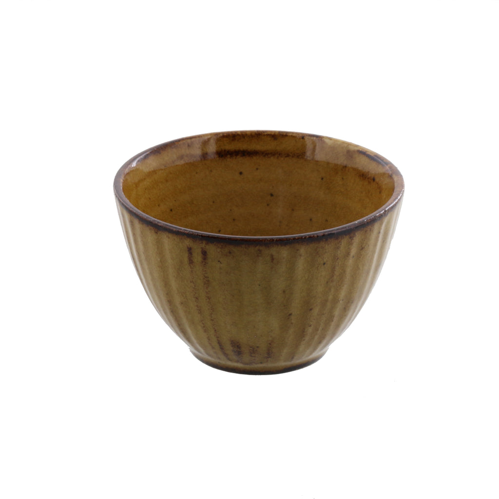 Small Japanese Bowl Set of 4 - Caramel