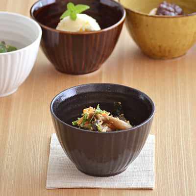 Small Japanese Bowl Set of 4 - Black