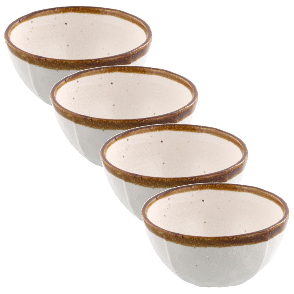 Minoruba Appetizer Bowl Set of 4 - Brown