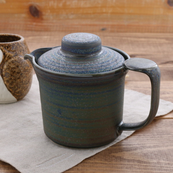 Stylish & Functional 13.5 oz Wide Mouth Teapot with Infuser Silver