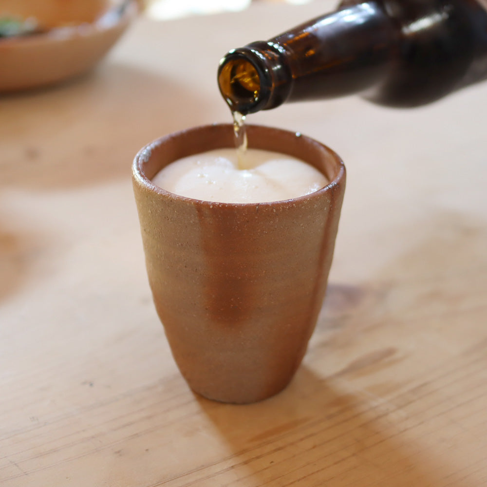 Ogawa Kiln 10.1 oz Beer Tumbler Shochu Cup Jumon Pottery