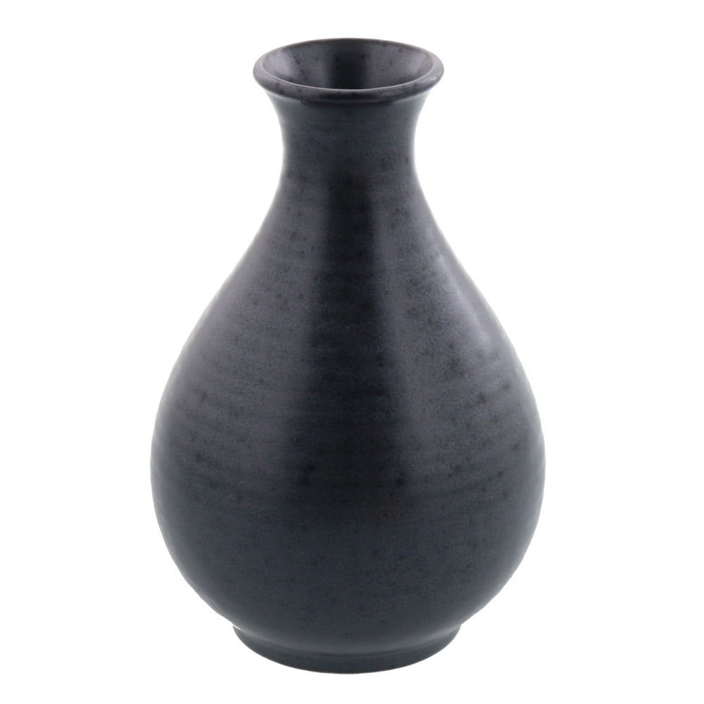 Porcelain Sake Bottle Tokkuri 12 oz 360 cc - Iron Black