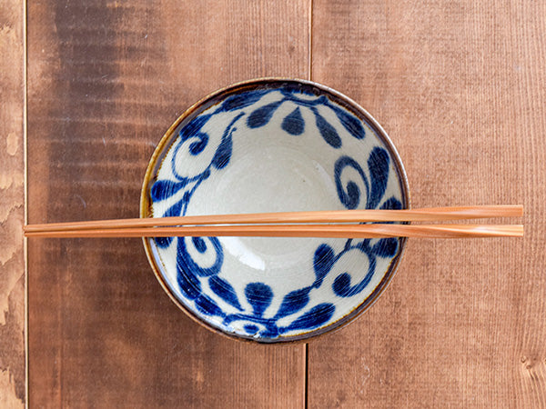 Ryukyukarakusa 5" Multi-Purpose Bowls Set of 2 - Mahogany