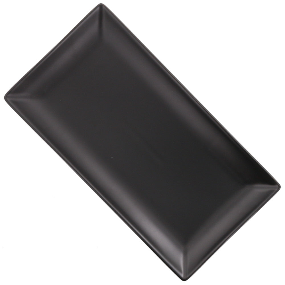 LAPIS 11" Black Rectangular Plate