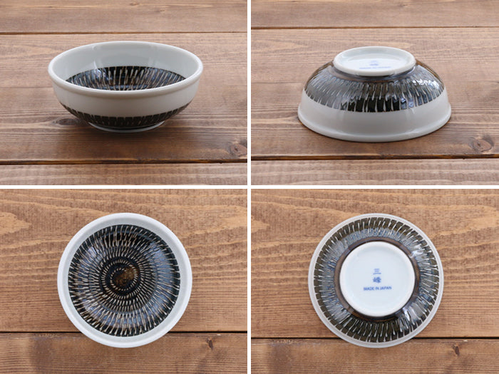 Tobikanna 4.2" Kobachi Bowls Set of 4 - Brown