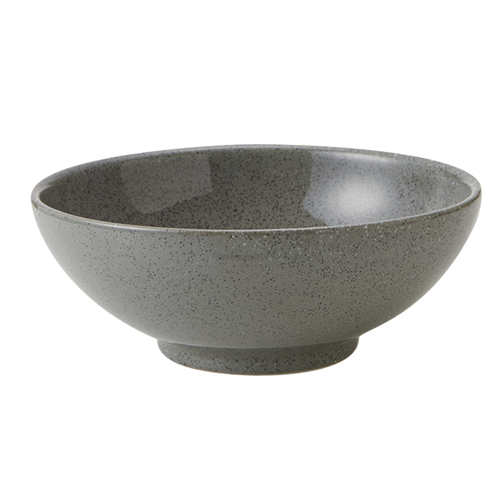 Large 51 oz Wide Mouth Ramen, Donburi Bowl Sand Dunes (Gray Hanten)