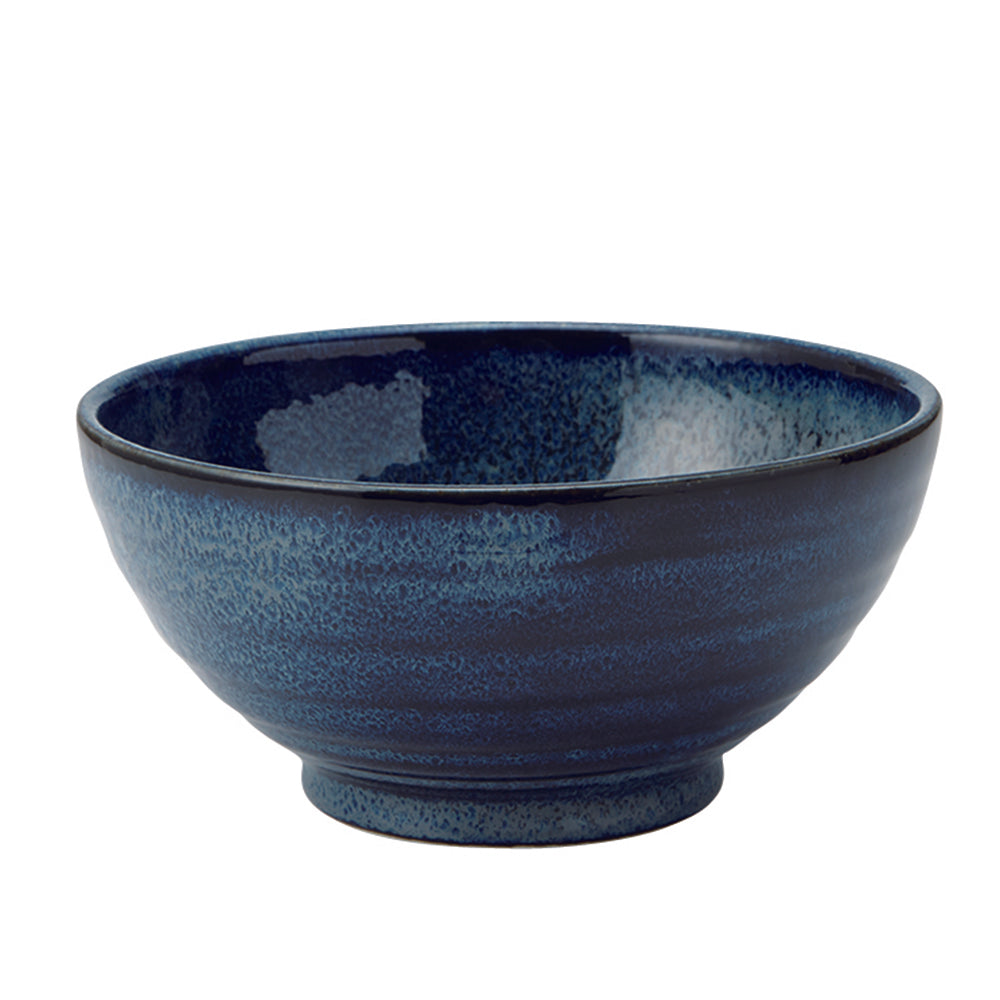 38.9 oz Ramen, Sanuki Donburi Bowl - Navy Blue, Youhen-kon