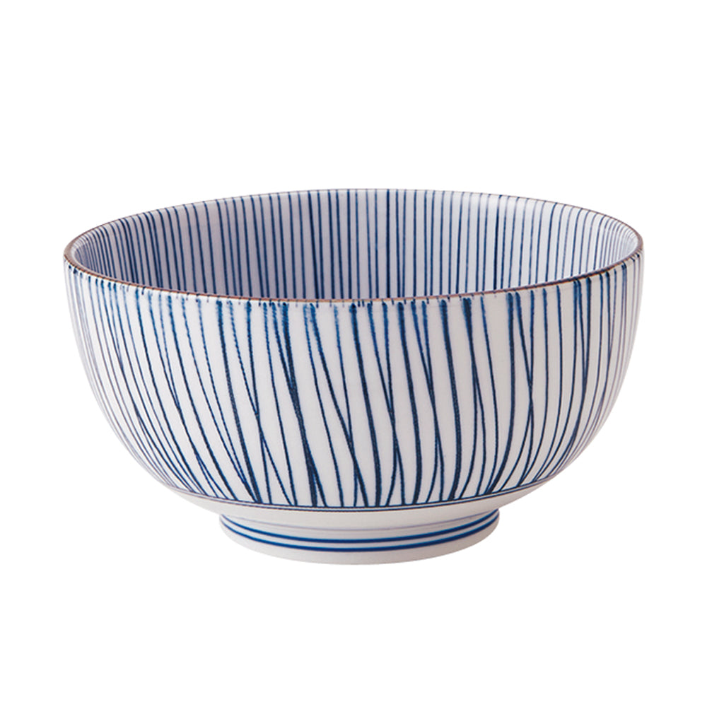 Japan Blue Stripe Multi-Purpose Donburi Bowl - Large