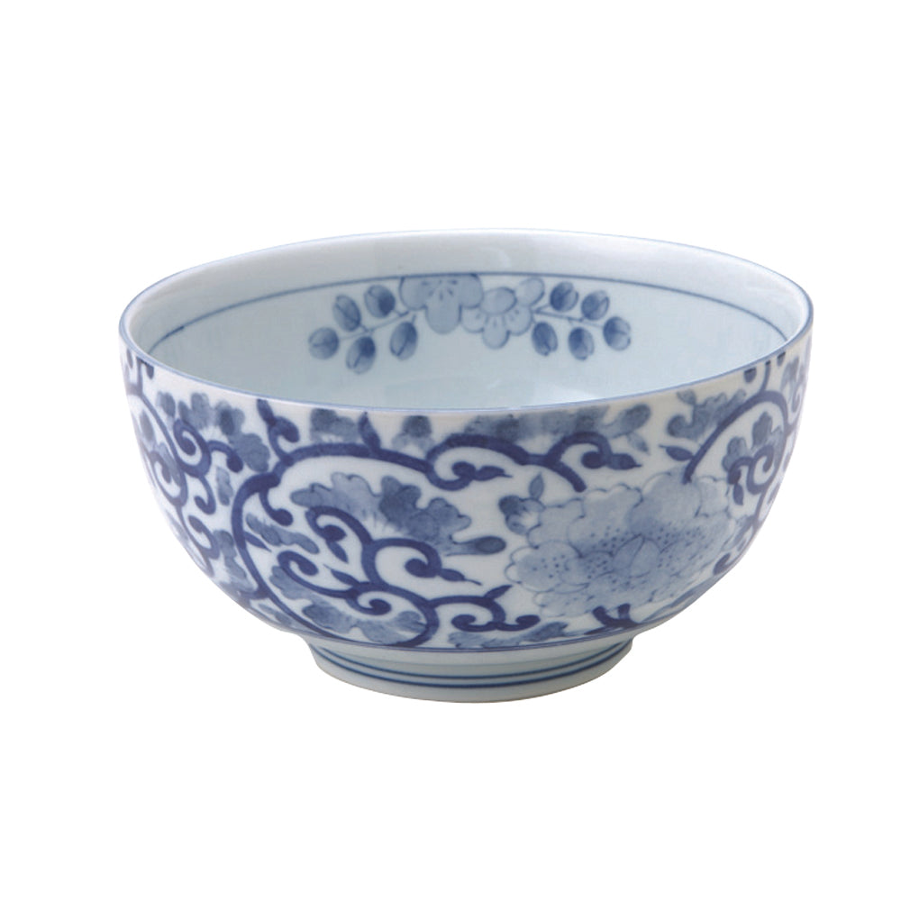 Aizen-Karakusa Multi-Purpose Donburi Bowl - Large