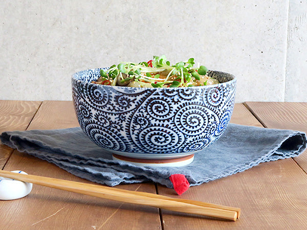 Blue Multi-Purpose Donburi Bowl - Large