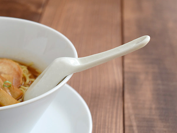 Kohiki Asian Soup Spoon Set of 4 - Cream