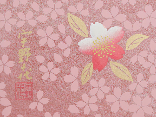 3-tiered-pink-square-jubako-box-with-4-sets-of-red-chopsticks-sakuraのコピー