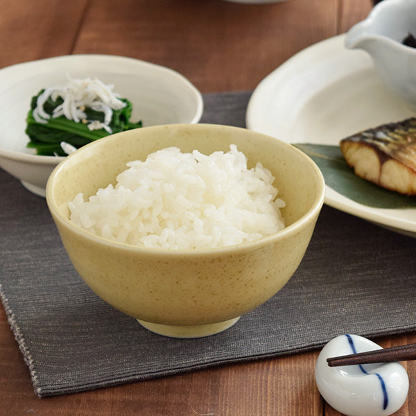 4.3" Assorted Rice Bowls with Chopsticks Set of 4